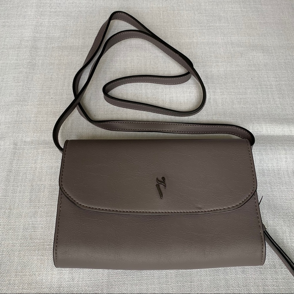 Mini purse with removable crossbody strap